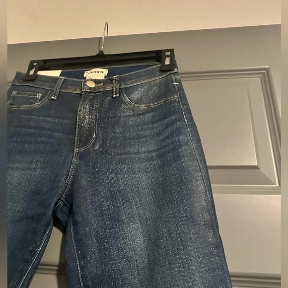 NWT L'AGENCE Mid-Rise Skinny Leg Jeans size 24 - Picture 7 of 7